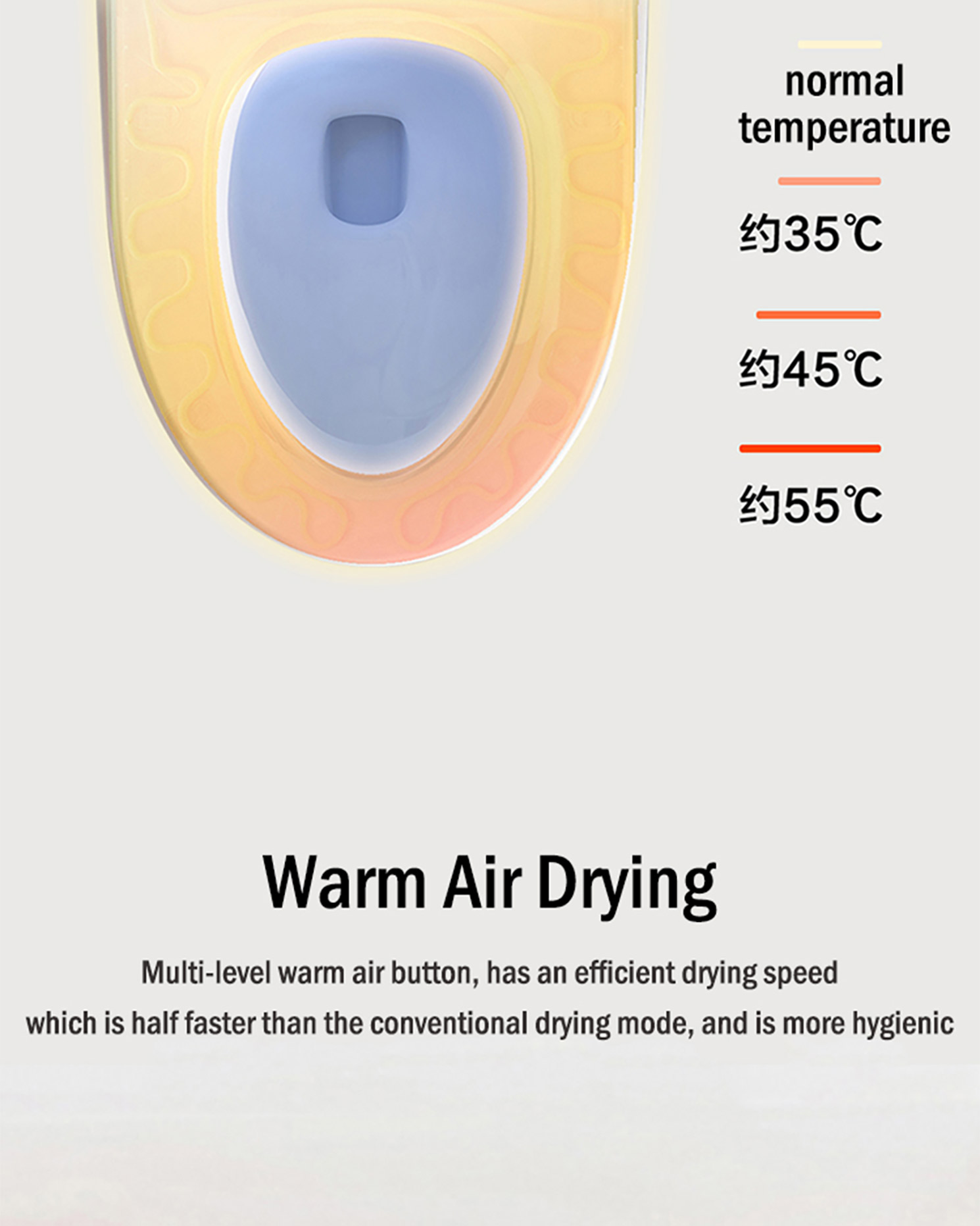 Sensor de luz de descarga automática com controle remoto aquecido inodoros vaso sanitário inteligente com assento quente (14)