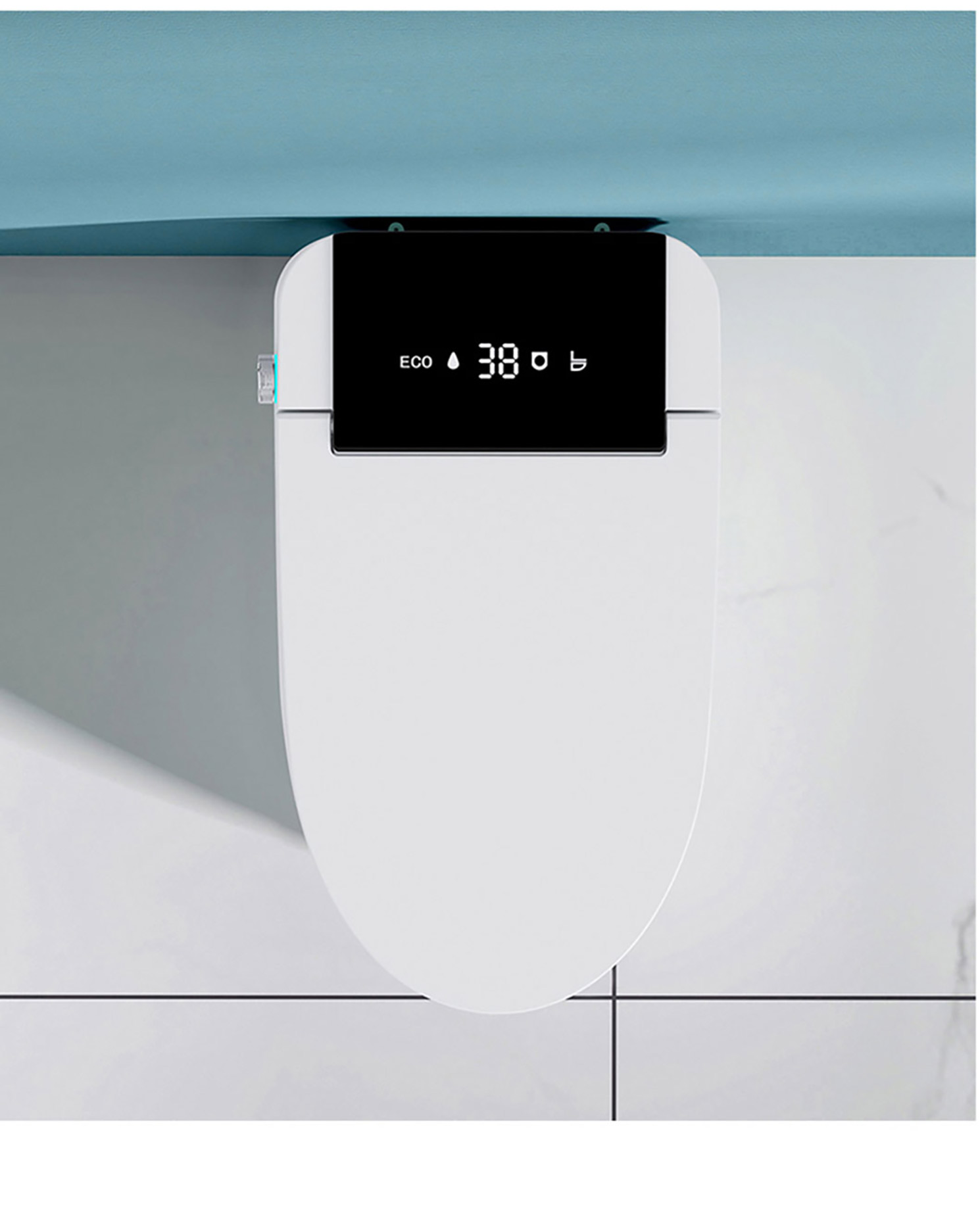 L-aħjar toilet intelliġenti electrique nightlight sensor tas-sieq flushing kamra tal-banju skutella toilet taċ-ċeramika smart (23)