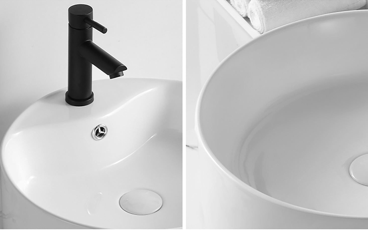 Ceramic wash basin Wall mounted art basin square washbasin toilet nkwari akụ washbasin (4)