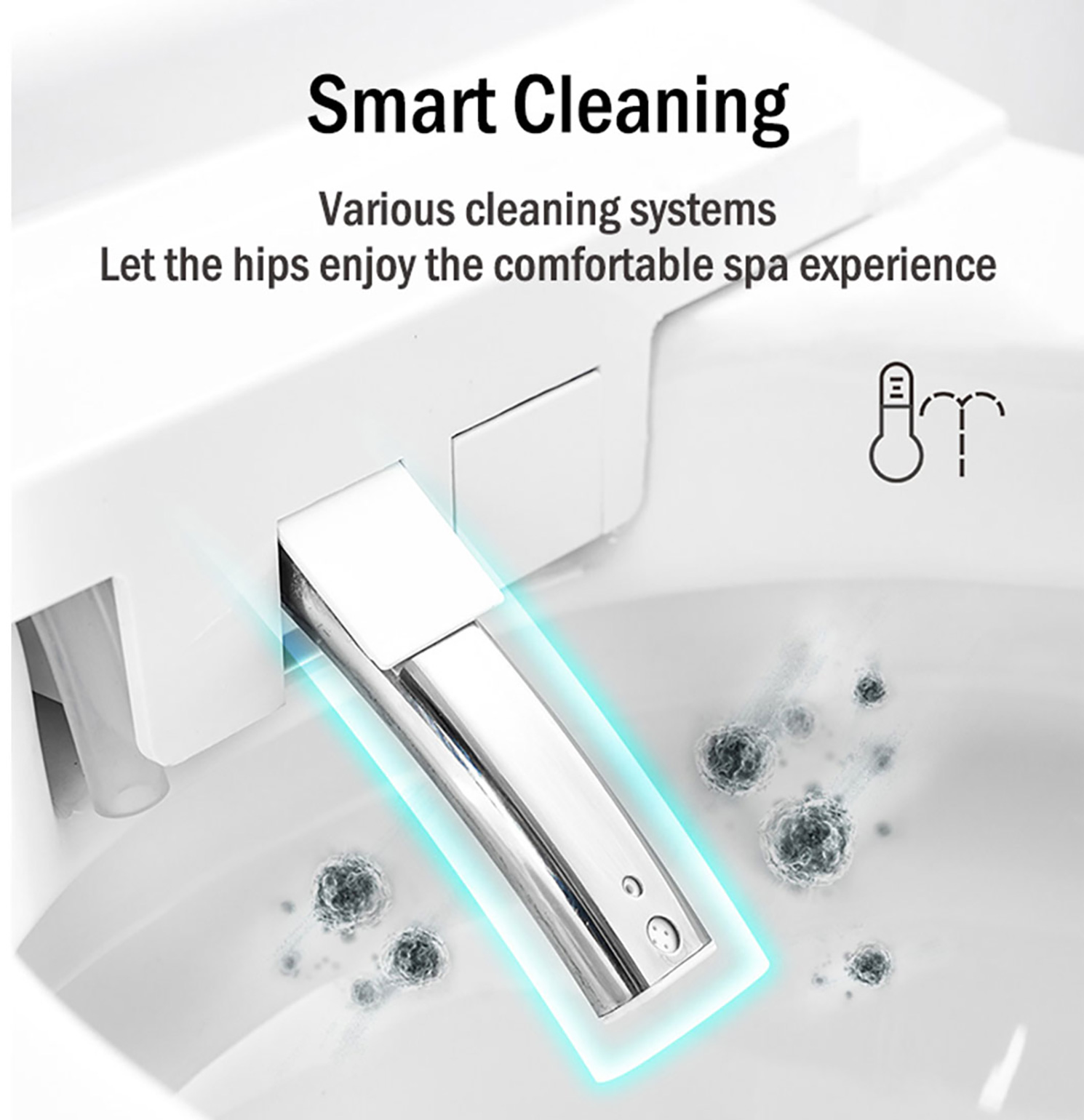 Altkvalita Banĉambro Inteligenta Necesejo Inteligenta Elektra Wc Sanitara Vazo Lavĉambro Necesejo Ceramika Komodo (14)