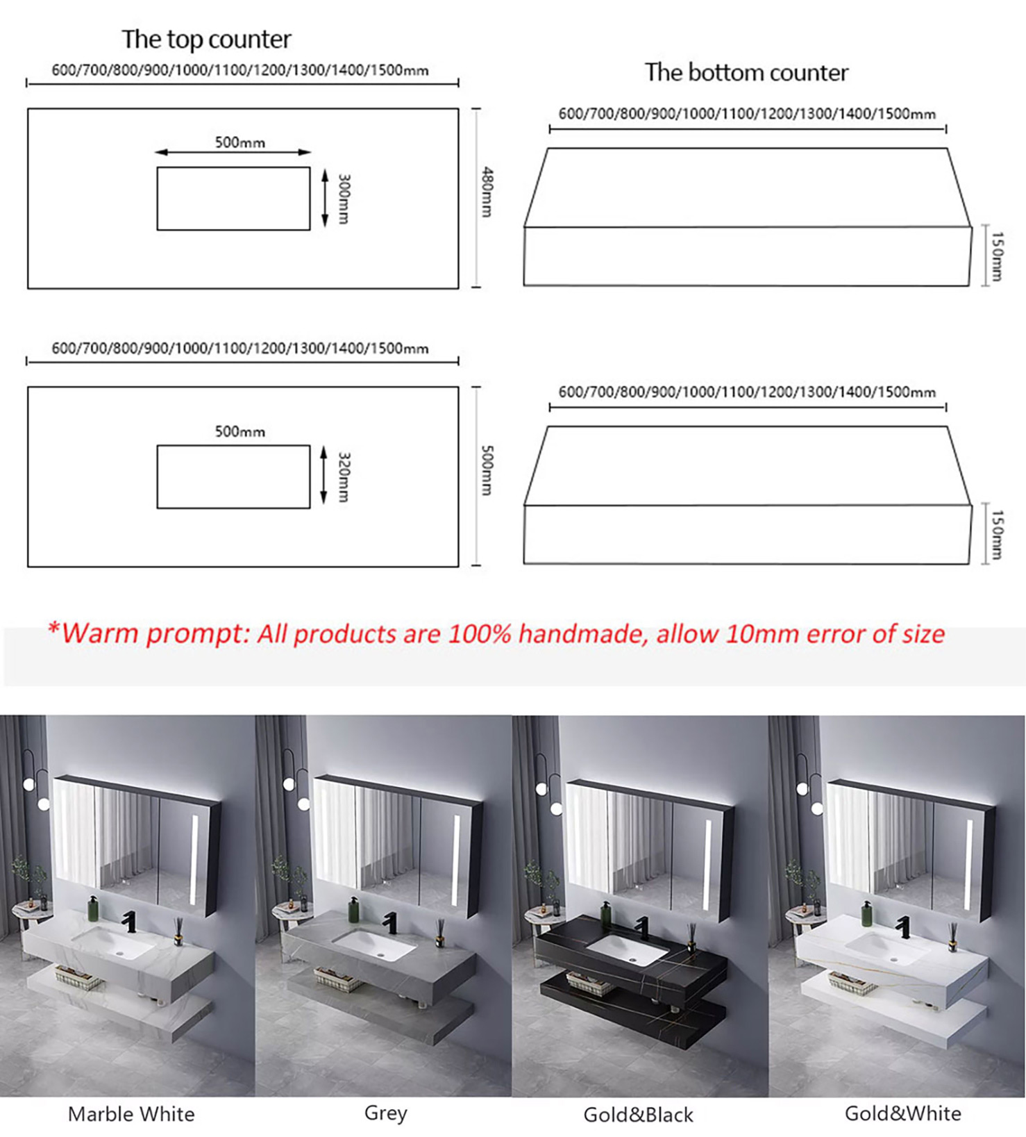 Vasque Marbre Noir Solid Sifas Porselèn Lavabo Atifisyèl Wòch Kabinè Basen Mi Hung twalèt Vanite Double Lavabo (6)